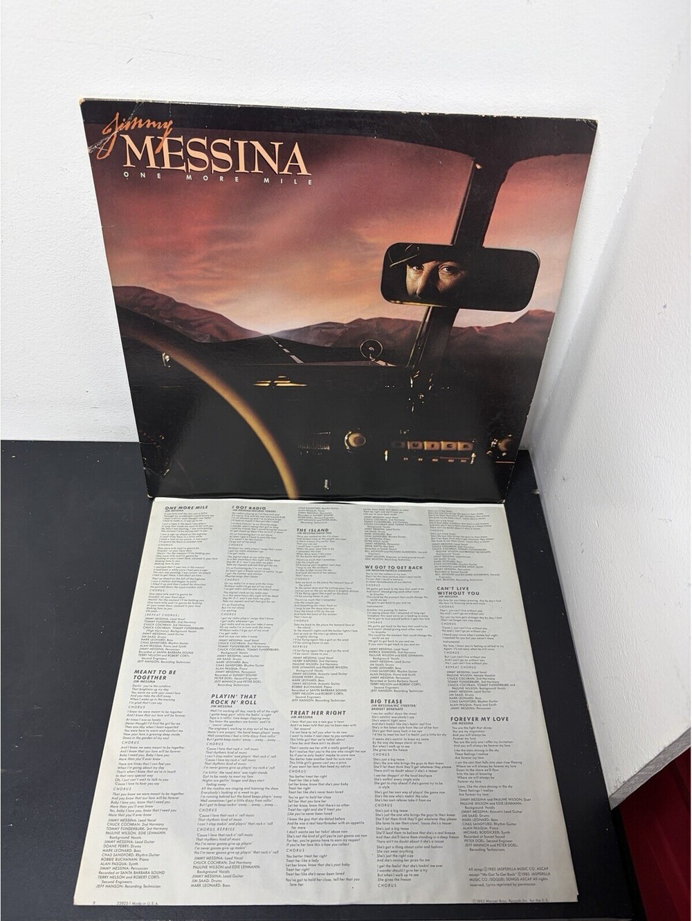 Jimmy Messina - “One More Mile” Album (1983, Vinyl LP, Warner Brothers)